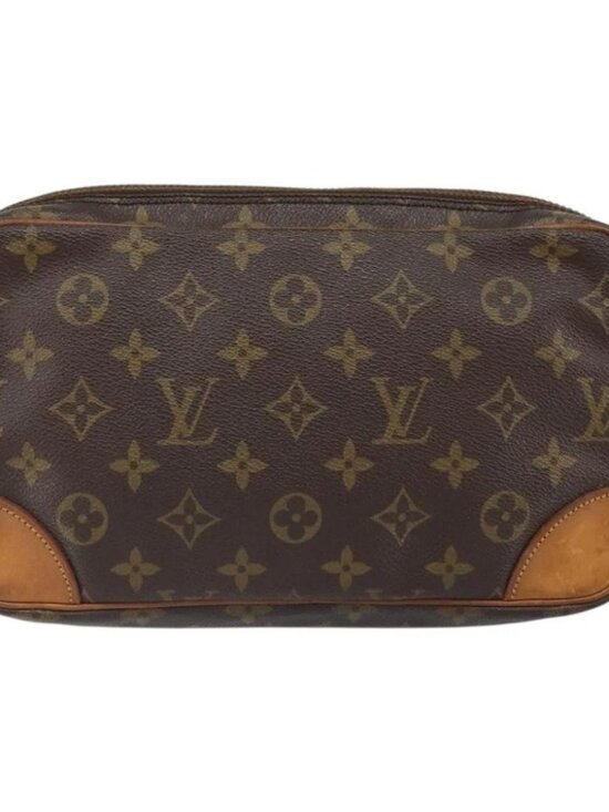 LOUIS VUITTON Monogram Marly Dragonne GM Clutch Bag M51825 LV - Picture 2 of 16